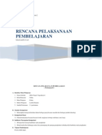 Rencana Pelaksanaan Pembelajaran PBL - Rangkaian Hambatan