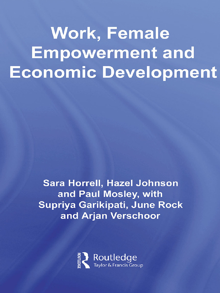 Female Empowerment in Economic Development | PDF | Poverty | Poverty ...