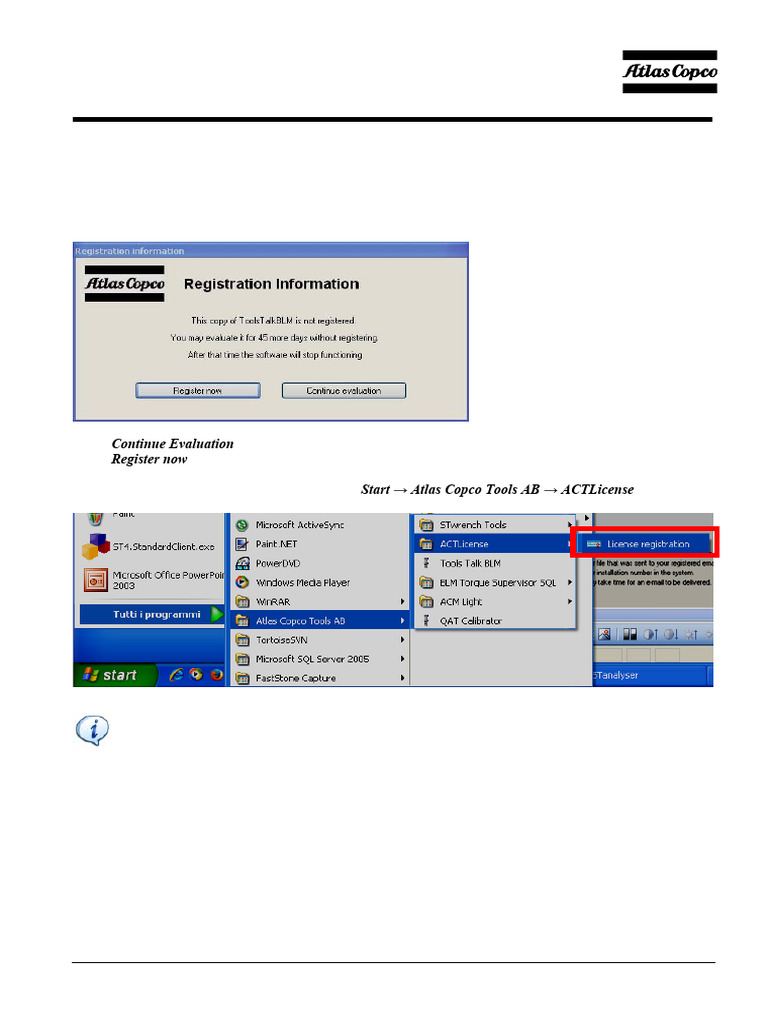 ToolsTalk BLM - Registration Procedure 2014-01 | PDF | Operating System ...