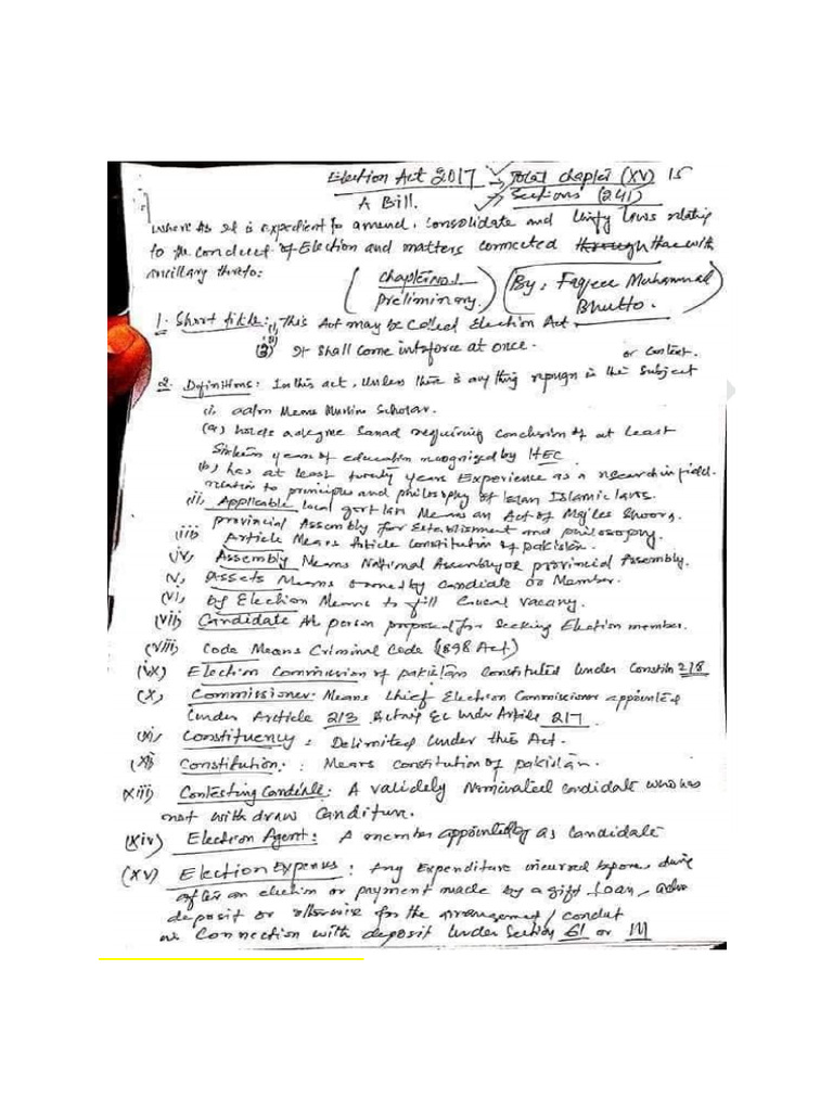 ECP Notes | PDF