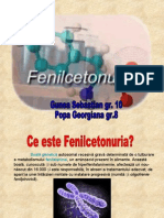 Fenilcetonuria