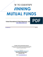 How To Identify Winning Mutual Funds (Safal Niveshak)