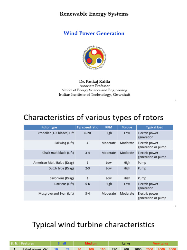 Wind Power Generation Overview and Analysis | PDF | Wind Power | Wind ...
