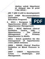 Daftar Guideline Untuk Hipertensi Yang Sudah Didapat Dan Di Print