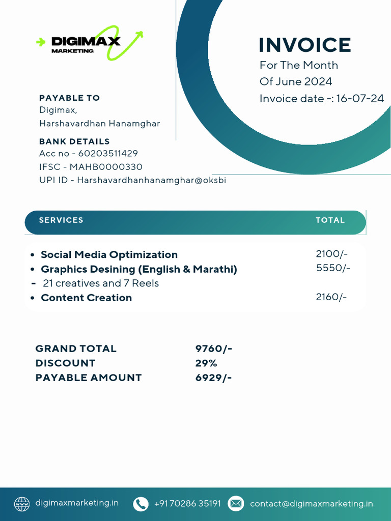 June 2024 Stutivan Foundation Invoice | PDF