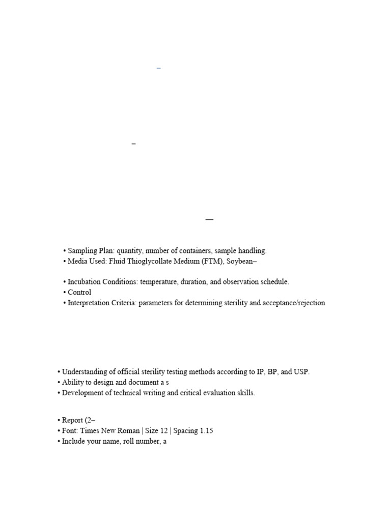 Unit 3 Innovative Assignment | PDF | Sterilization (Microbiology)