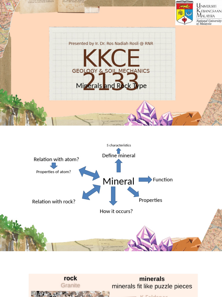 Geology and Soil Mechanics Overview | PDF | Igneous Rock | Rock (Geology)