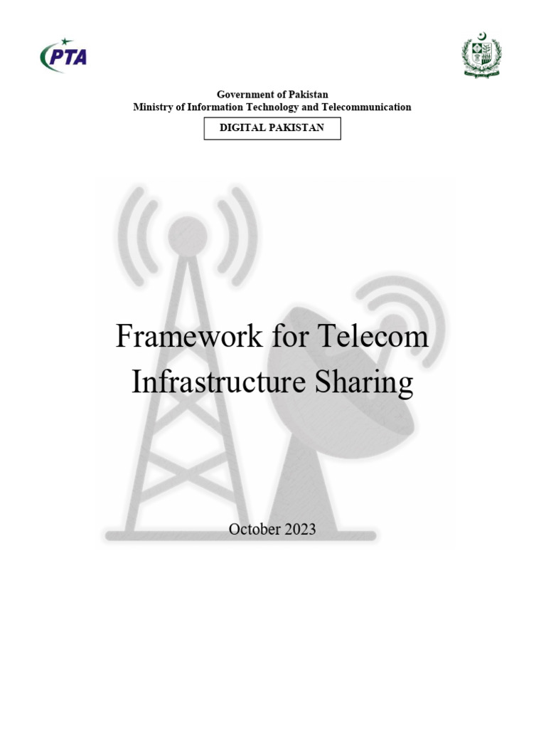 Telecom Infrastructure Sharing Framework | PDF | Computer Network ...