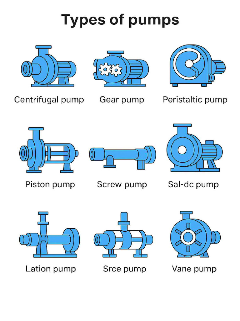 Types of Pumps | PDF