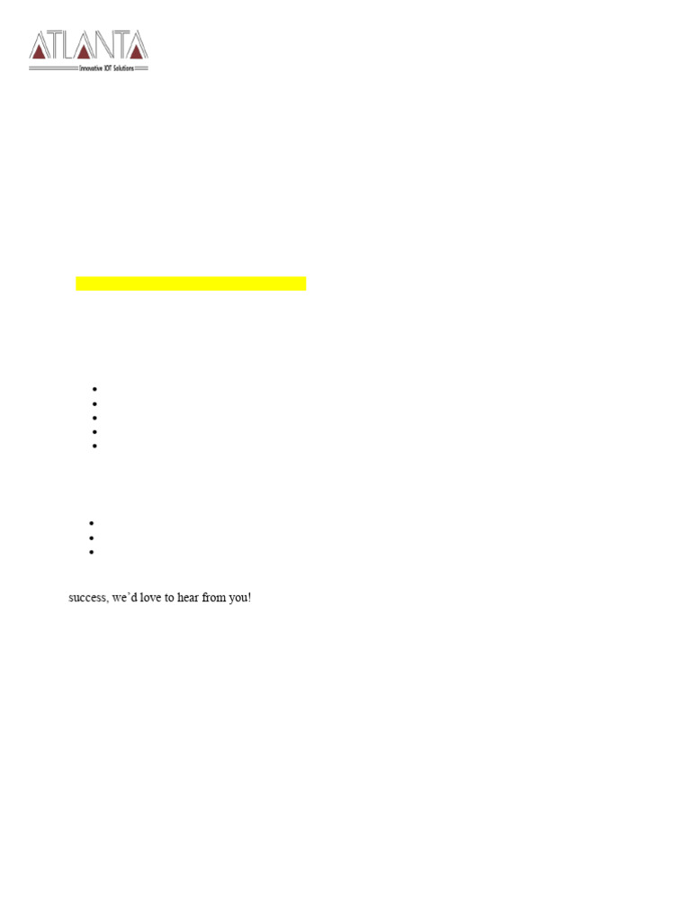 Embedded Software Engineer Trainee Role | PDF