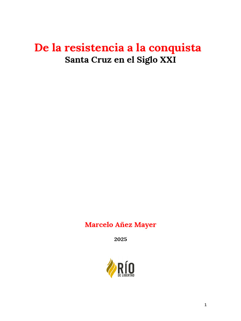 Desarrollo de Santa Cruz en el Siglo XXI | PDF | Bolivia | Estado ...