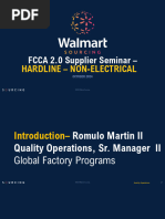 Walmart Product Quality Compliance Manual | PDF | Walmart | Supply Chain