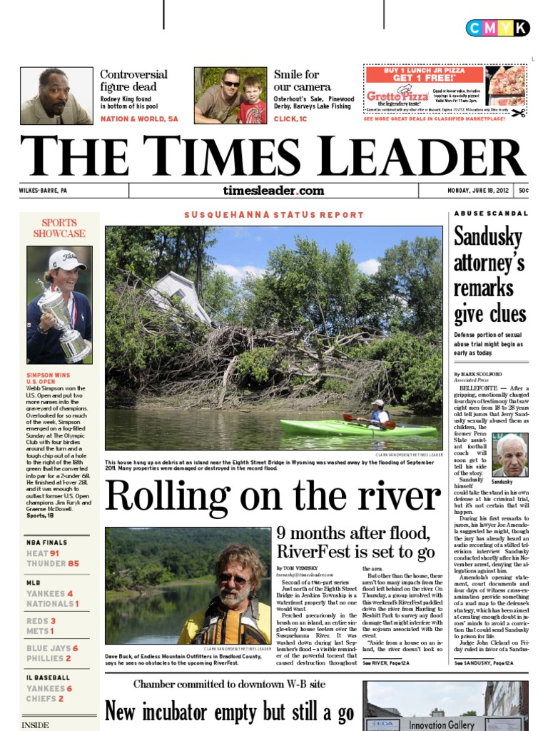 Times Leader 06-18-2012, PDF, Powerball