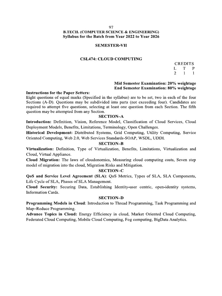 Cloud Computing | PDF
