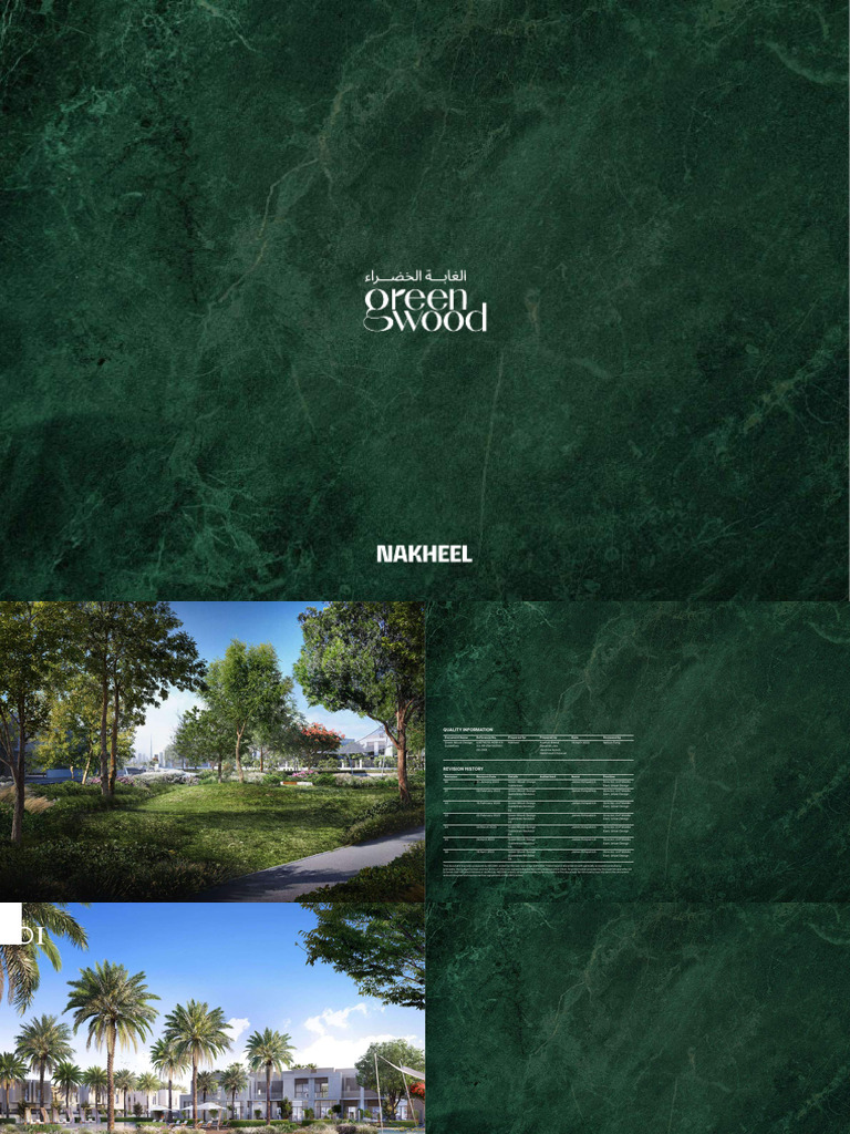 Green Wood Development Design Guidelines | PDF | Dubai