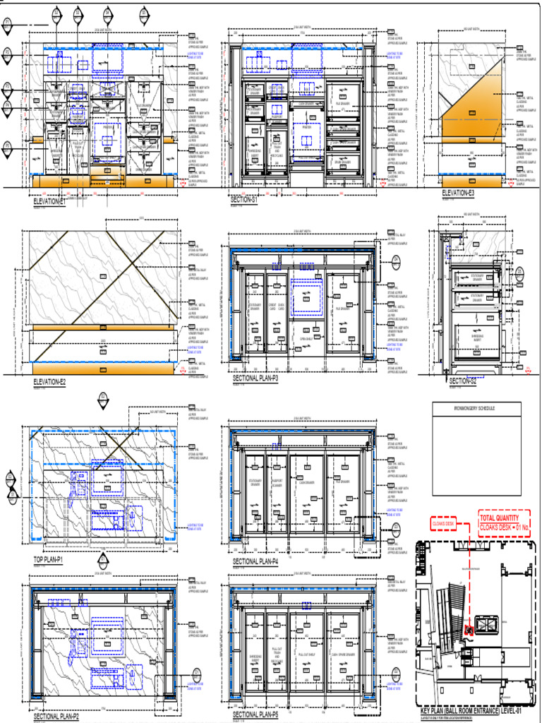 Elevation-E1 Section-S1 Elevation-E3: FFL FFL FFL | PDF