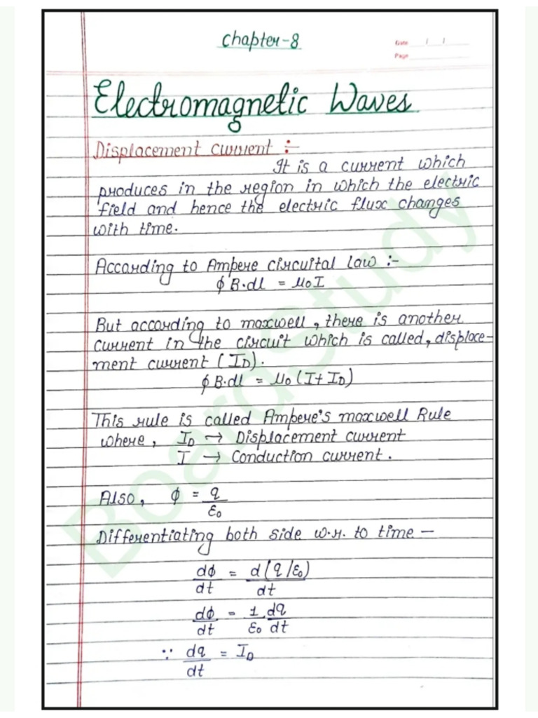 EMW notes | PDF