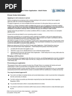 Form 27(a) Visitor Application QLD | PDF | Criminal Record | Identity ...