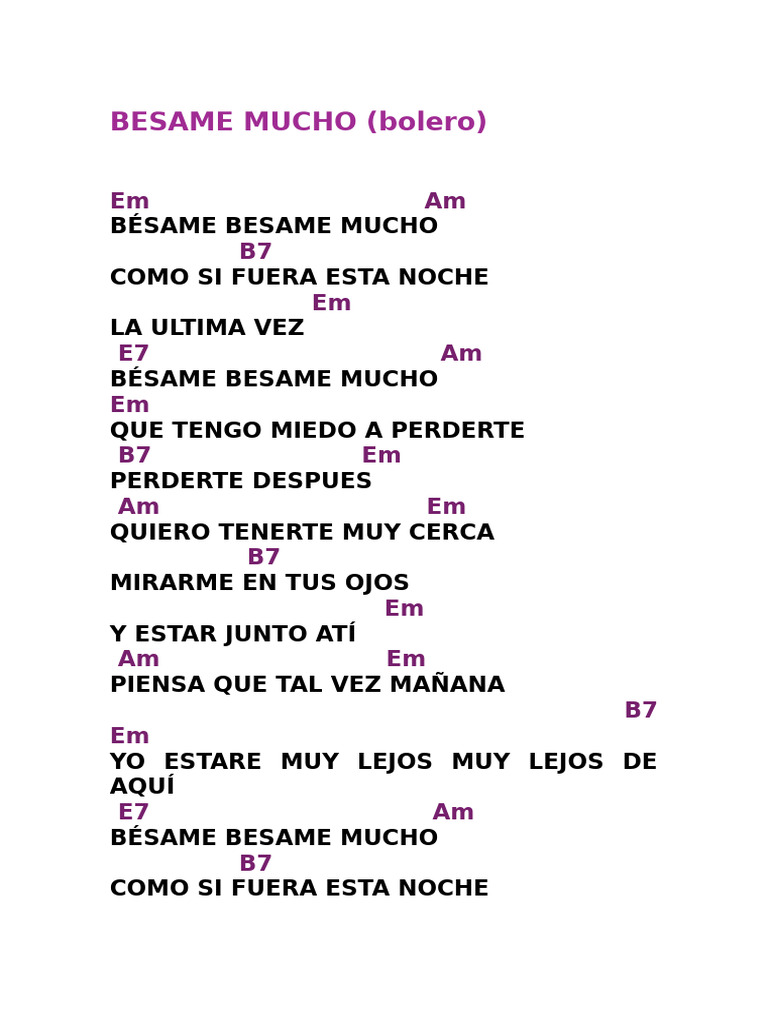 Letra de 
