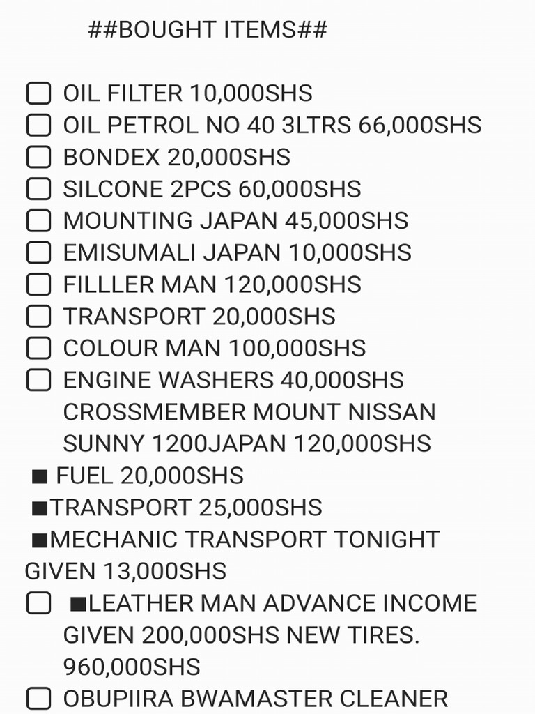 1200 List Items Bought - 251217 - 105457 | PDF