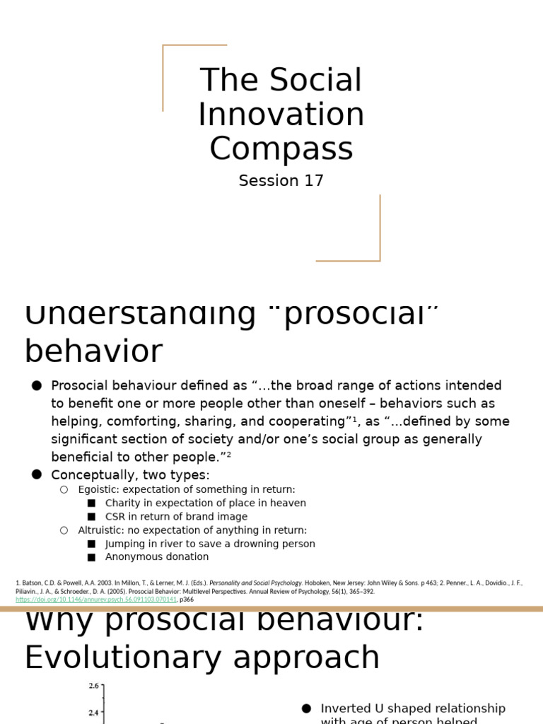 Understanding Prosocial Behavior Dynamics | PDF | Empathy | Altruism