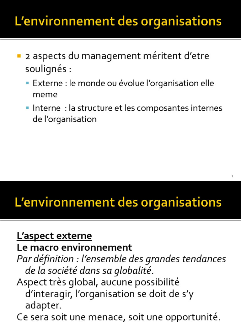Management : Enjeux internes et externes | PDF | Motivation | Motivant