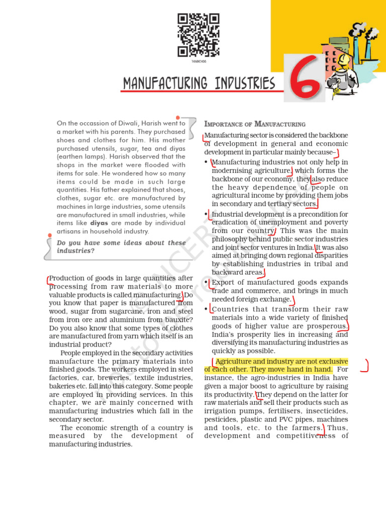 Importance of Manufacturing in India | PDF | Pollution | Weaving