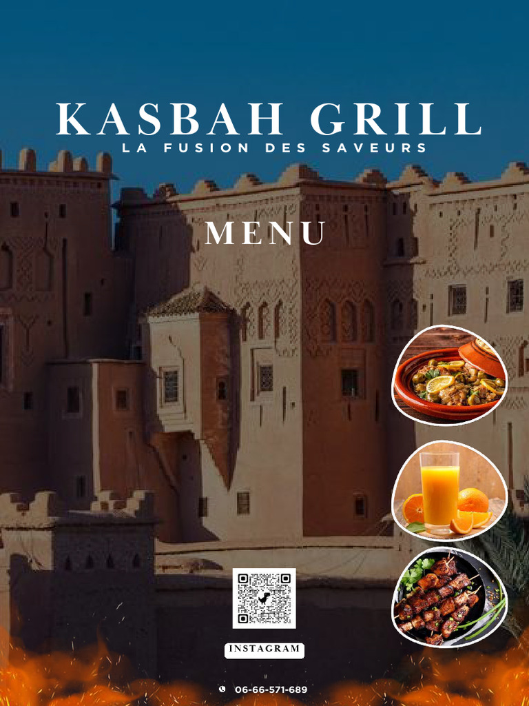Menu varié du Kasbah Grill | PDF | sauce | Cuisine