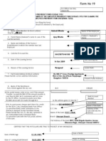 PF Withdrawal Application (Sample Copy)