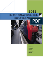 Automobile Industry Analysis