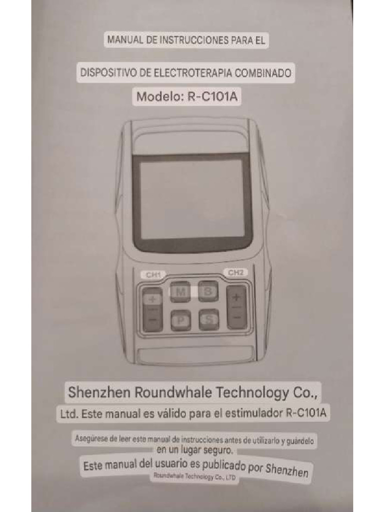 Manual Stimpro IV Español | PDF
