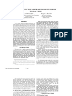 Speaker Detection and Tracking For Telephone Transactions : Jack Mclaughlin Douglas A. Reynolds