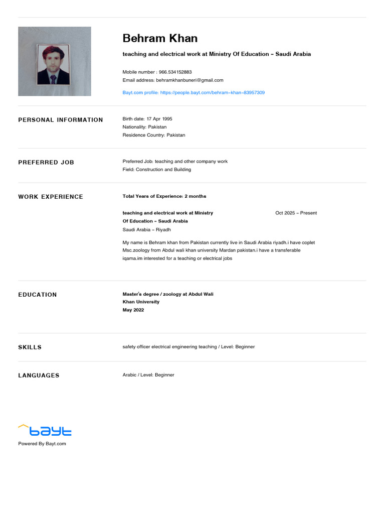 CV92888921 - Behram Khan - 20251225 - 231003 | PDF