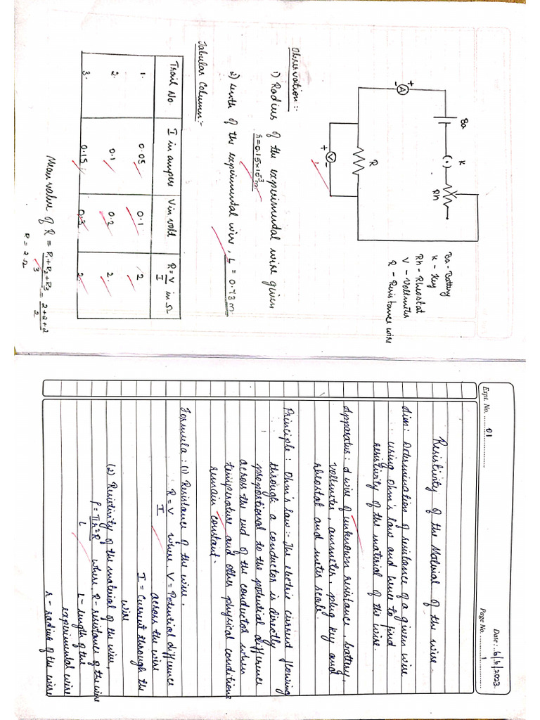 Puc Physics Final Record | PDF