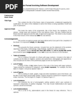 Thesis Format With SD (BSCS)