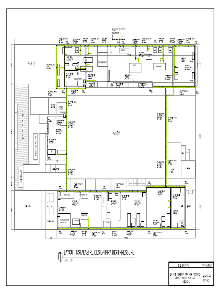 Layout Gedung A-R2 | PDF