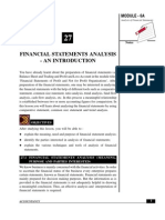 27-Financial Statement Analysis