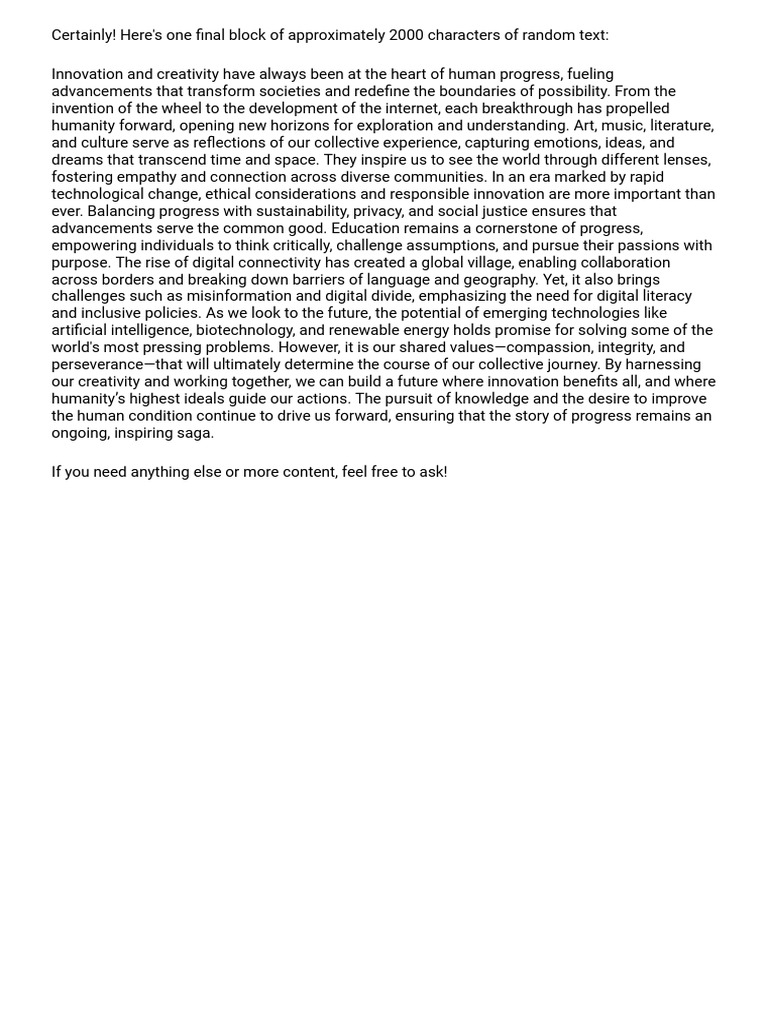 The Role of Innovation in Human Progress | PDF