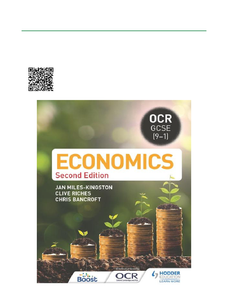 OCR GCSE Economics Second Edition Guide | PDF | Cost Of Living | Inflation