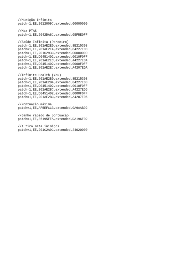 Codigos | PDF