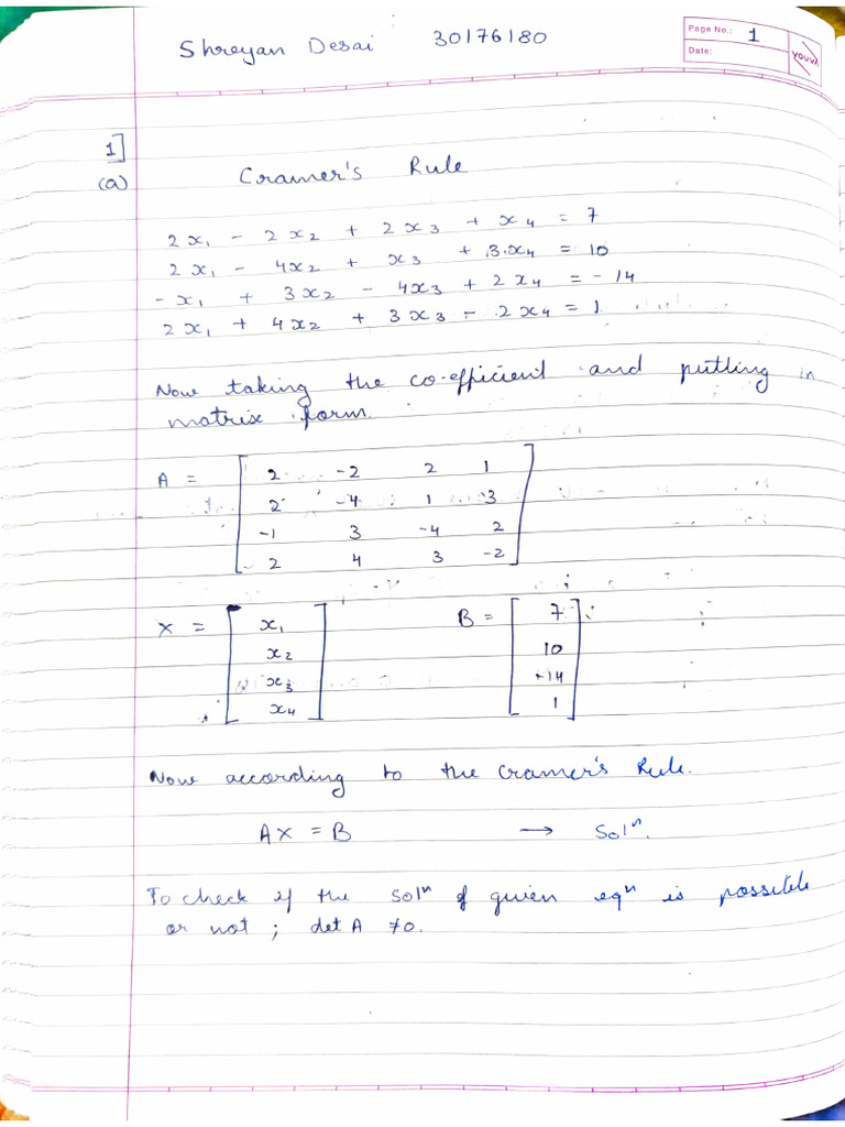 Final Exam Solution | PDF