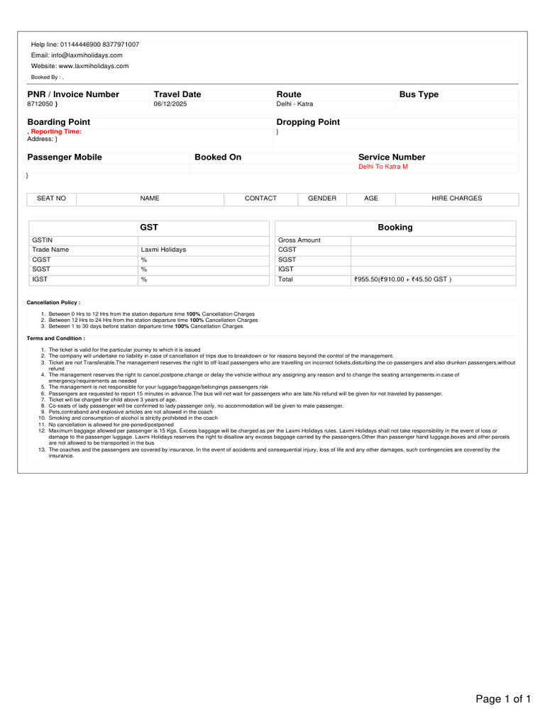 ticket-1 | PDF