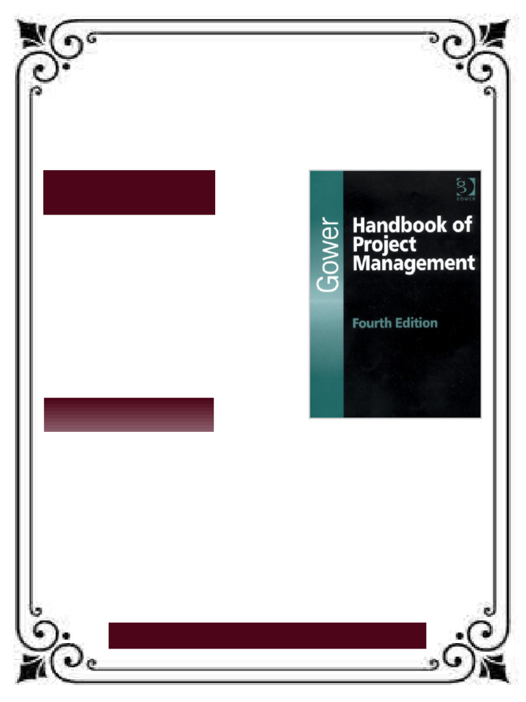 Gower Handbook of Project Management 4th Edition Rodney Turner ebook ...