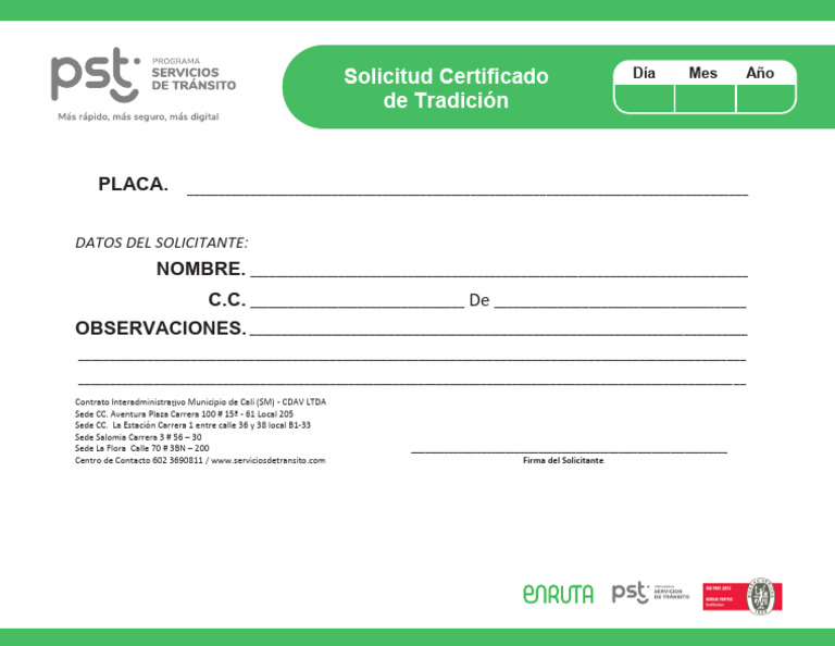 Formatos de PST 1 | PDF