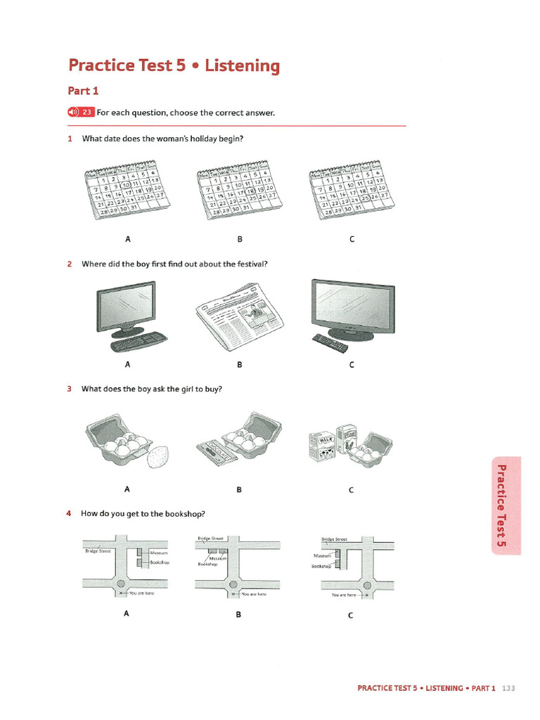 Listening Test 5 | PDF