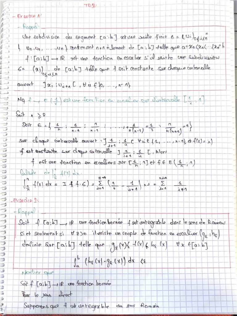 TD 1 Analyse | PDF