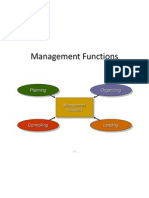 Management Functions: Planning Organizing