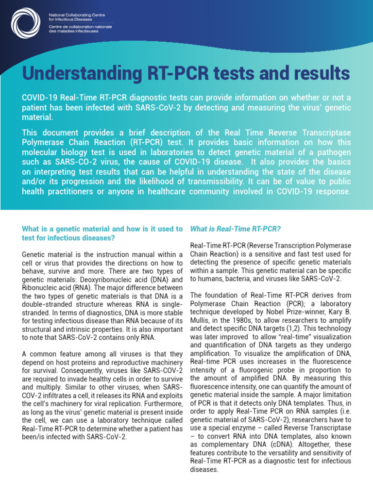 Rt Pcr Guidence Eng | PDF | Real Time Polymerase Chain Reaction ...