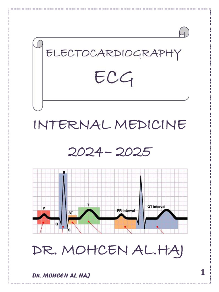 ECG Basics and Interpretation Guide | PDF | Electrocardiography ...