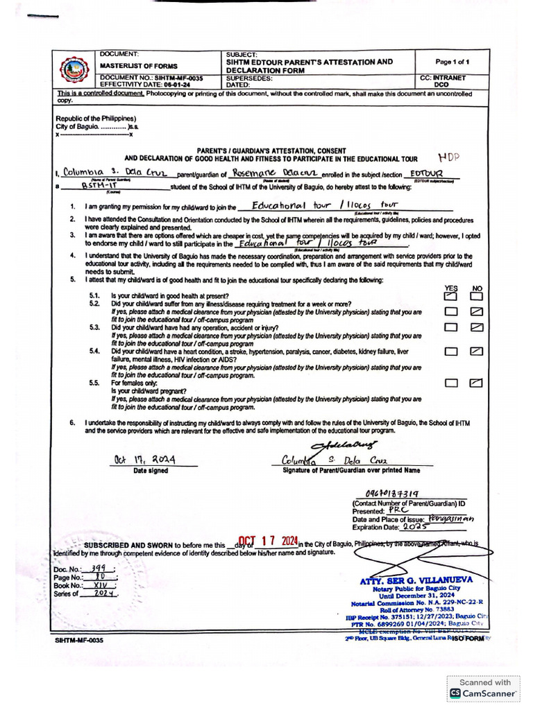 Dela Cruz HDP | PDF